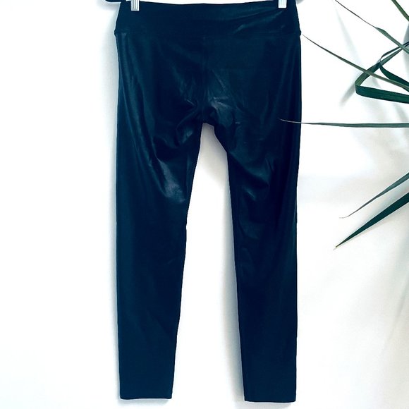 NWOT NOLI Liquid Black Gloss Leggings - Picture 12 of 12